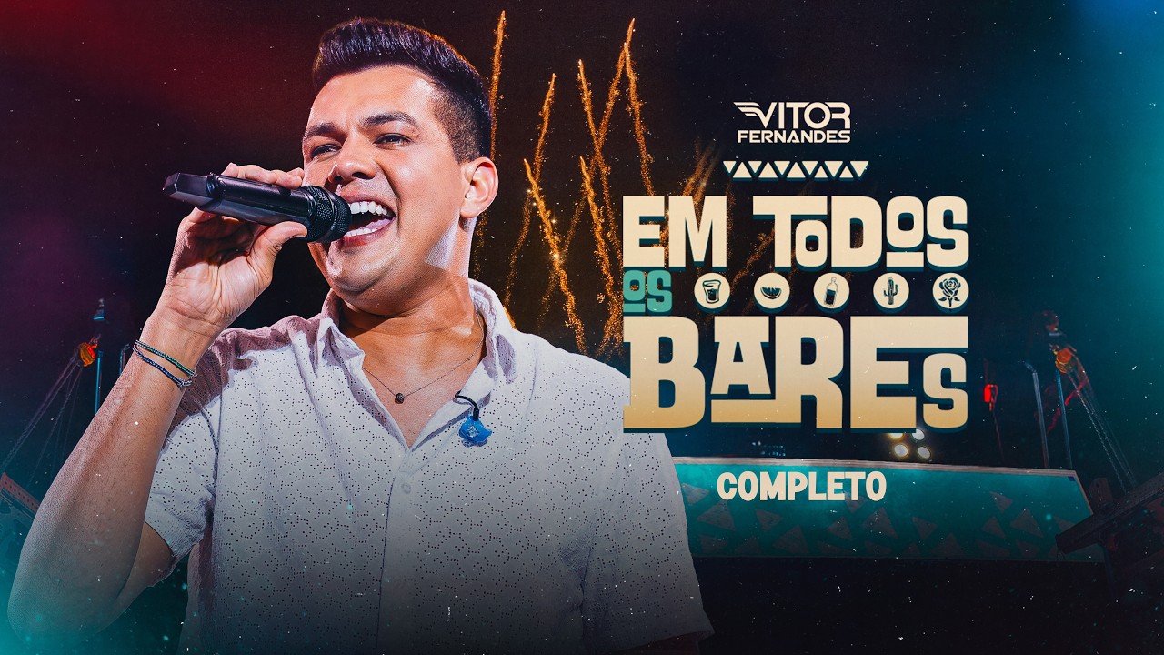 (DVD)  Vitor Fernandes - EM TODOS OS BARES - (Lançamento 2026)