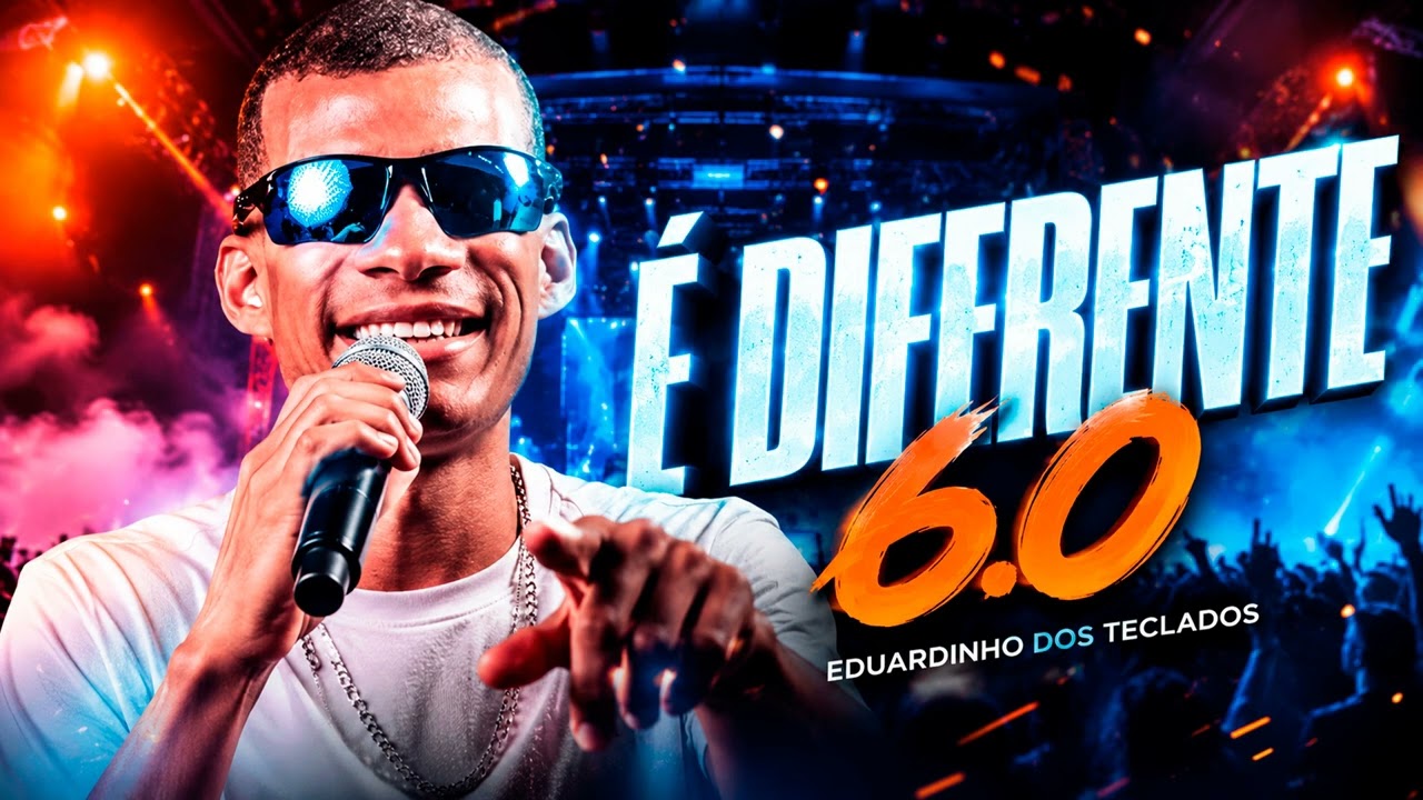 Capa do CD Eduardinho Dos Teclados - E Diferente 6.0 - Central dos Hits