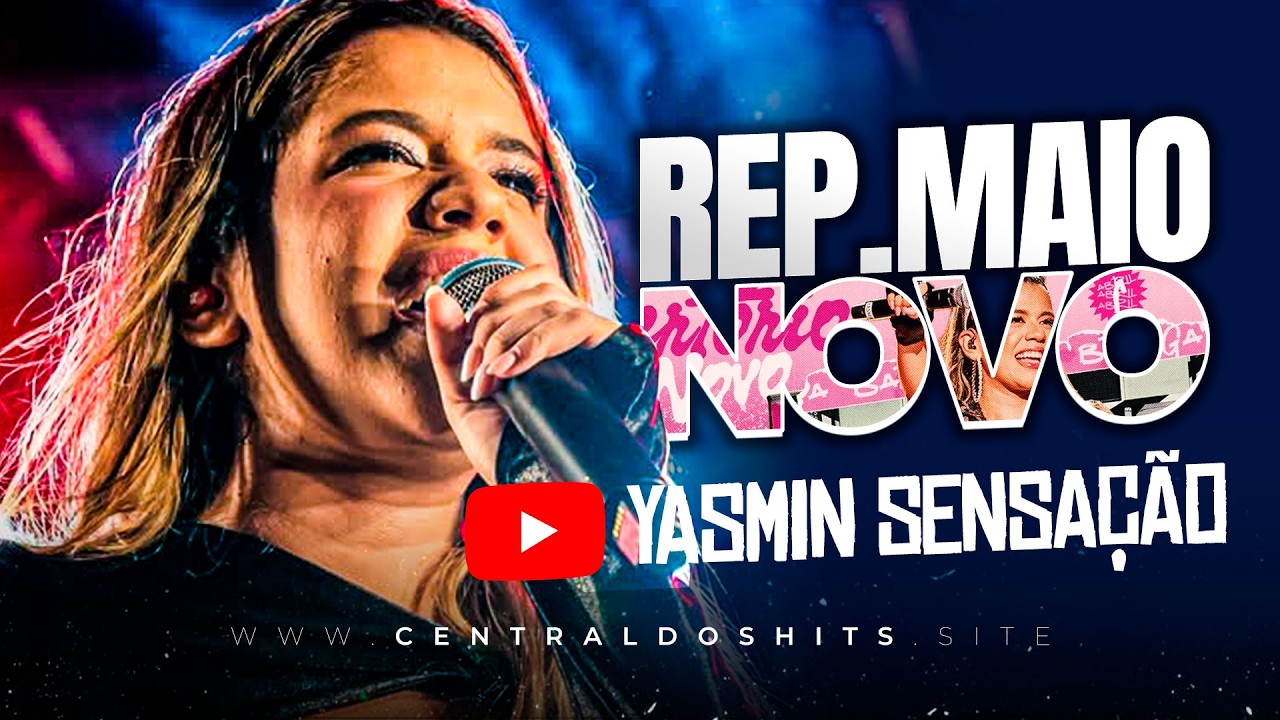 Capa do CD Yasmin Sensac?a?o - Reperto?rio Novo - Central dos Hits