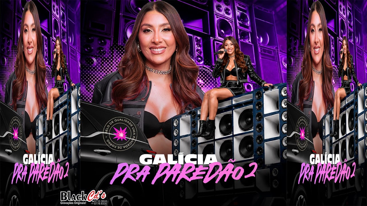 Capa do CD Galícia Pra Paredão 2 - Central dos Hits