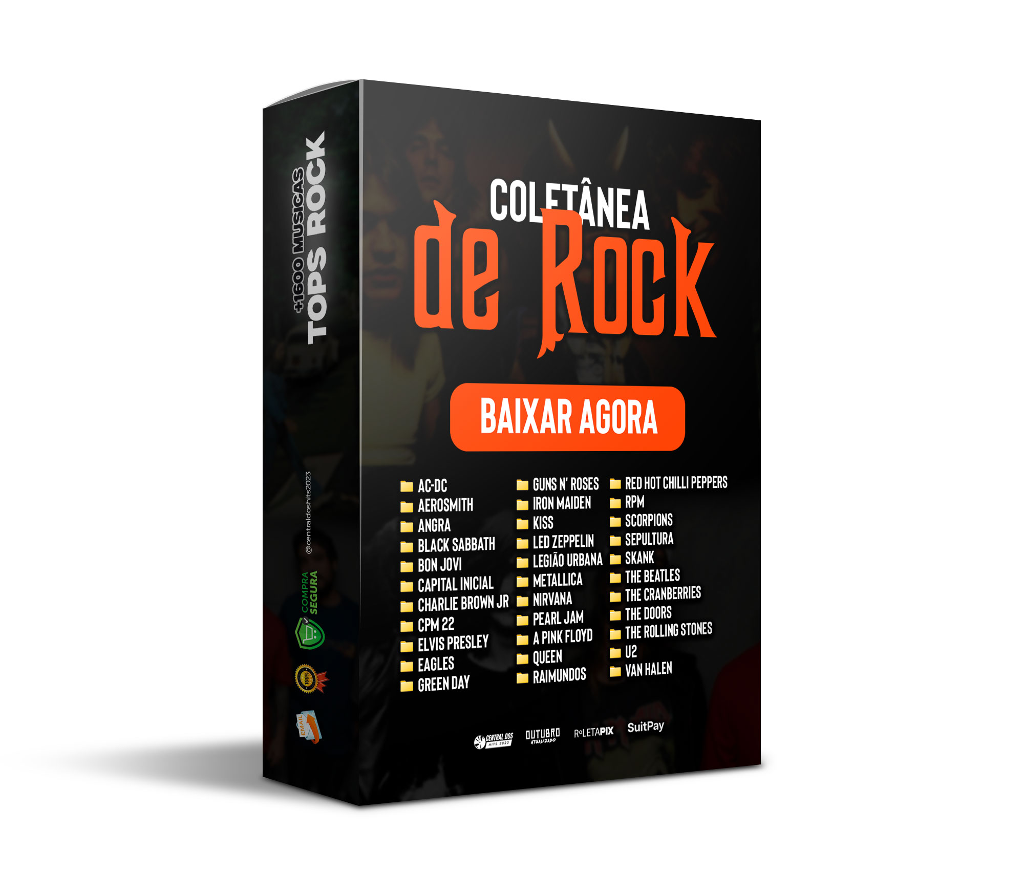 PACK COLETANÊAS ROCK