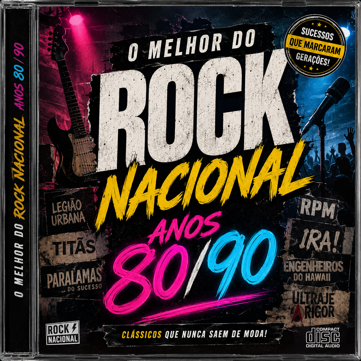100 VIDEOCLIPES ROCK NACIONAL ANOS 80-90 (MP4)